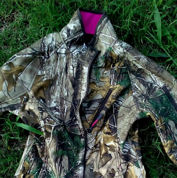 Realtree Jackets & Coats Pink Camouflage Jacket Poshmark